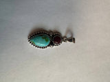 Purple Spiny + Sonoran Turquoise Pendant