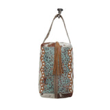 Cowhide Makeup Bag