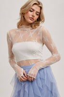 Mesh Top • Hazelnut or Ivory