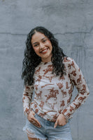 Buffalo Dreams 3D Printed Mesh Top