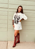 Let’s Go Out West Oversized Tee