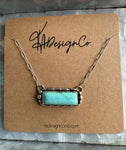 Campitos Turquoise Bar Necklace