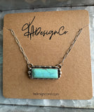Campitos Turquoise Bar Necklace