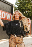 Ashley Studded Oversized Tee