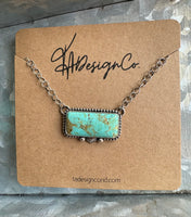 Sonoran Turquoise Bar Necklace