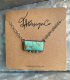 Sonoran Turquoise Bar Necklace