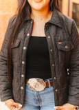 Codi Quilted Jacket • Black