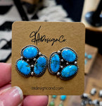 Blue Ridge Cluster Earrings