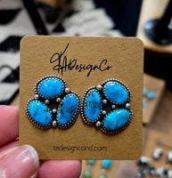 Blue Ridge Cluster Earrings