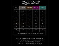 Wyo West Satin Shorts