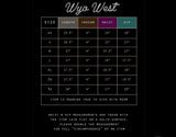 Wyo West Satin Shorts