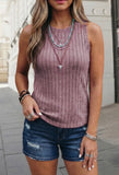 Lucy Tank Top • Pink or Camel