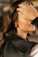 Navajo Pink Dream Mojave & Sterling Silver Oval Studs