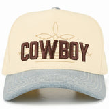COWBOY Embroidered Hat