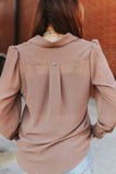 Sedona Chiffon Button Down Top