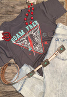 Leather Concho Belt • Square Conchos