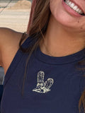 Cowboy Boot Tank