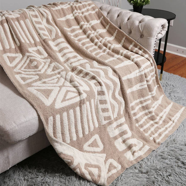 Geo Tribe Soft Cozy Blanket