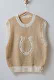 Horseshoe Sweater Vest