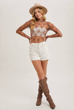 Mesh Top • Hazelnut or Ivory