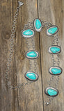 Turquoise Stone Chain Belt