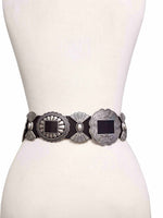 Packed Concho Wide•Width Western Belt