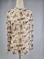 Wild & Western 3D Printed Mesh Top