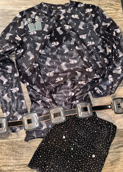 Black Hills Mesh Top