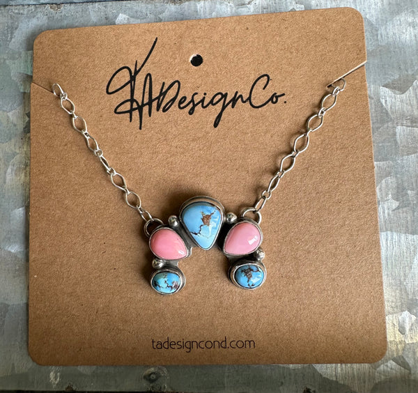 Cotton Candy Naja Necklace