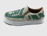 Dakota Western Tennis Shoe • Turquoise