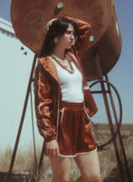 Wyo West Satin Shorts