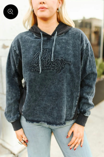 Urban Denim Hoodie