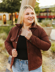 Codi Quilted Jacket • Brown