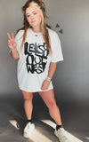 Let’s Go Out West Oversized Tee