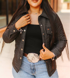 Codi Quilted Jacket • Black