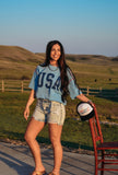 USA Ribbed Tee