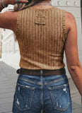Lucy Tank Top • Pink or Camel