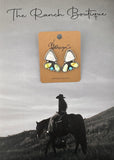 White Buffalo • Palomino Earrings