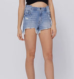 Reconstructed Mom Shorts
