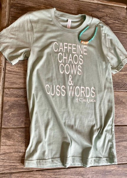Caffeine Chaos Cows & Cuss Words