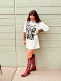 Let’s Go Out West Oversized Tee