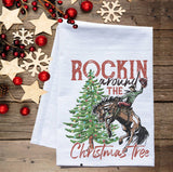 Christmas Flour Sack Tea Towels