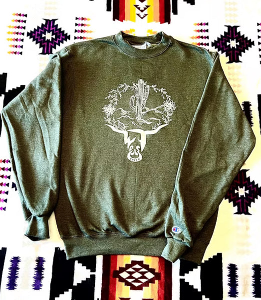 West River Cactus Crewneck