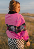 Vintage Bomber Jacket • PINK