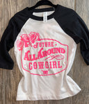 Future All Around Cowgirl Toddler 3/4 Sleeve