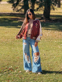 Laramie Varsity Jacket • Wine or Navy