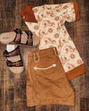 Arrow Shorts • Tan