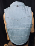 Acid Wash Puffer Vest