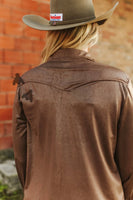 LEATHER LUX *CHOCOLATE