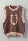 Horseshoe Sweater Vest